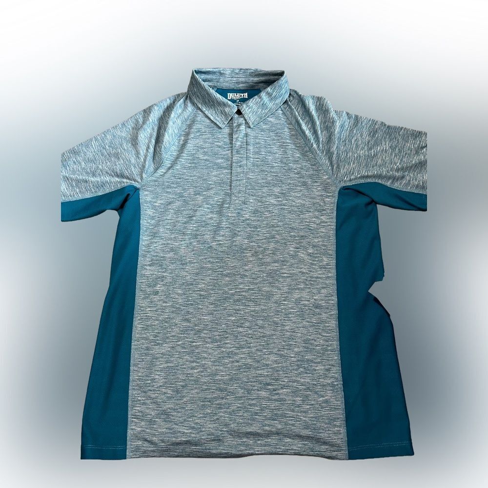 Men’s Duluth Trading Company Blue Polo Shirt
